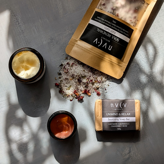 Evening Ritual Bundle – Vegan Self-Care & Relaxation Gift Set